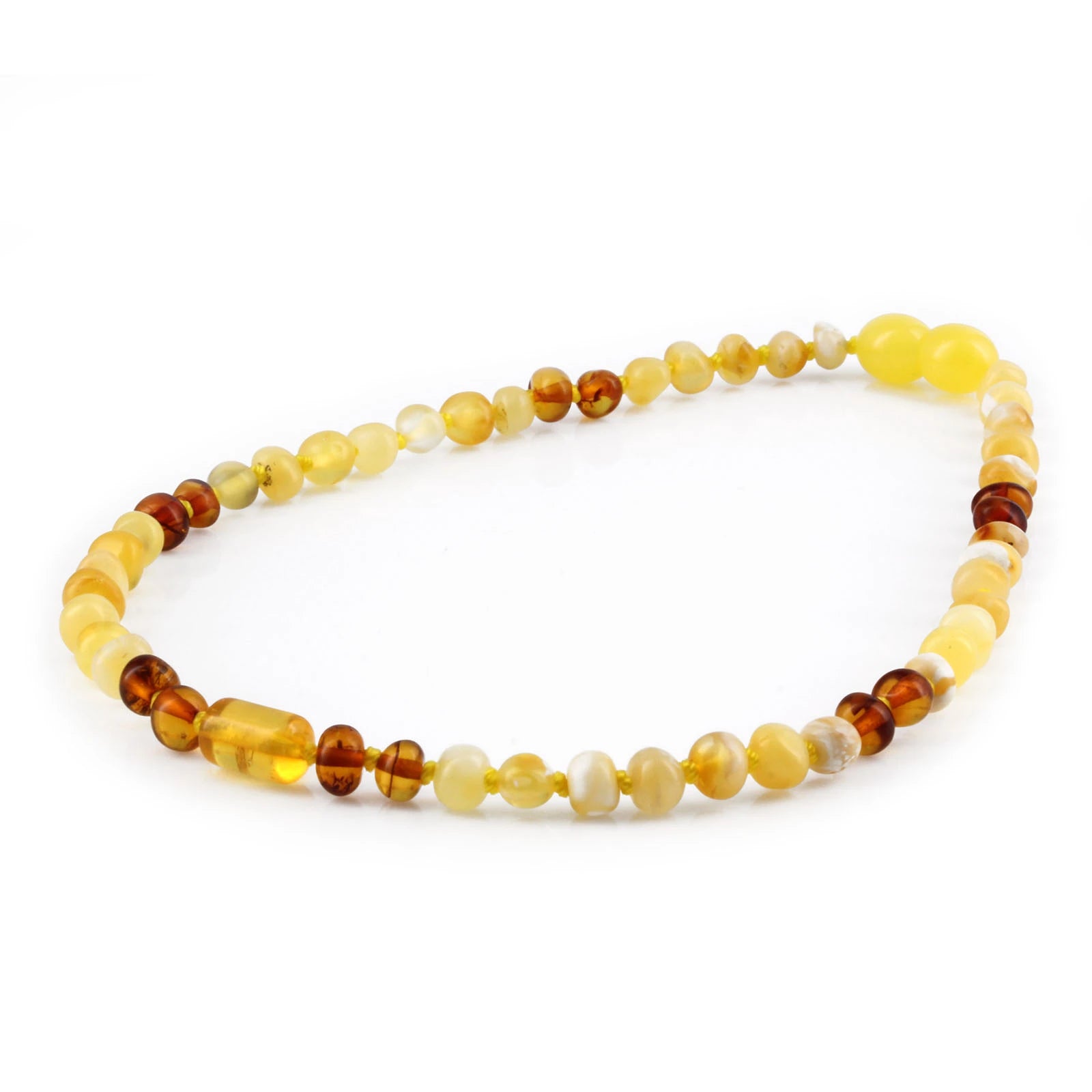 BALTIC AMBER TEETHING NECKLACE. LIMITED EDITION. XLE13