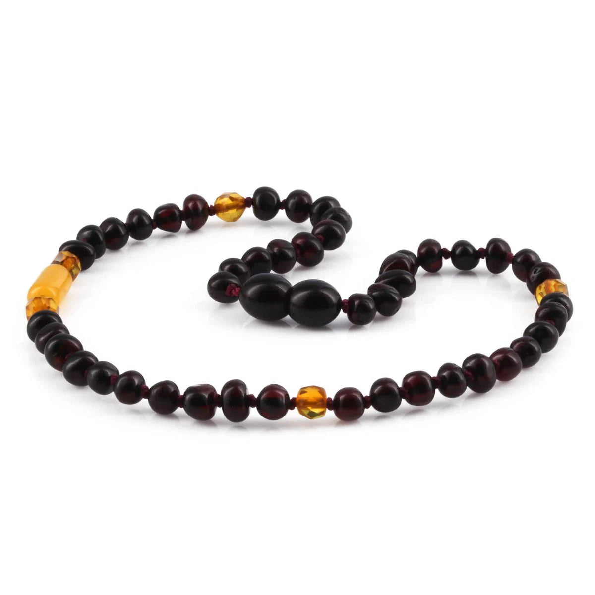 BALTIC AMBER TEETHING NECKLACE. LIMITED EDITION. XLE14