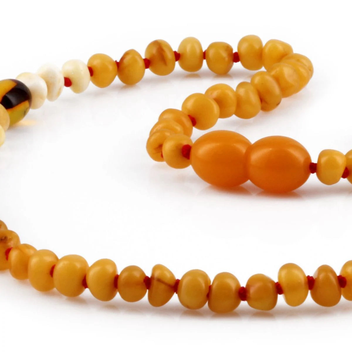 BALTIC AMBER TEETHING NECKLACE. LIMITED EDITION. XLE17
