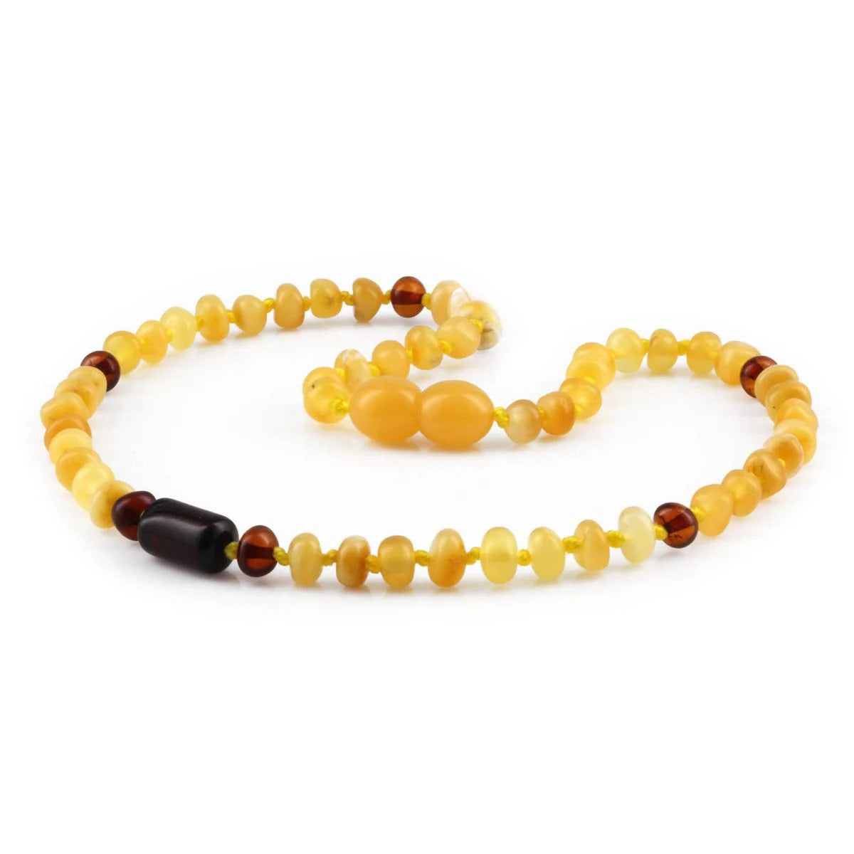 BALTIC AMBER TEETHING NECKLACE. LIMITED EDITION. XLE18