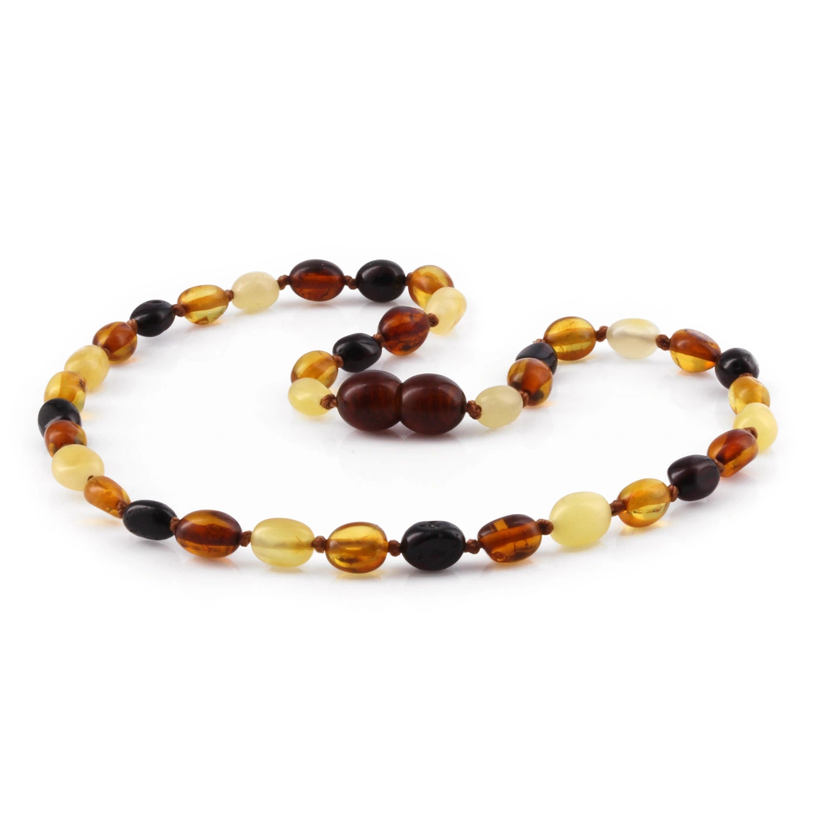 BALTIC AMBER TEETHING NECKLACE. LIMITED EDITION. XLE23