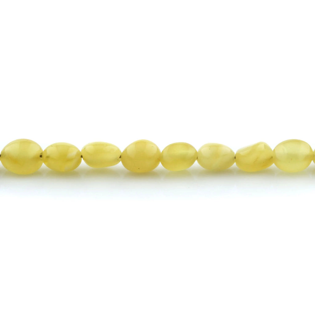 Adult Baltic Amber & 925 Sterling Silver Clasp Bracelet 18cm. SB98
