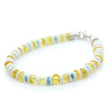 NATURAL BALTIC AMBER 925 STERLING SILVER BRACELET. SPT27
