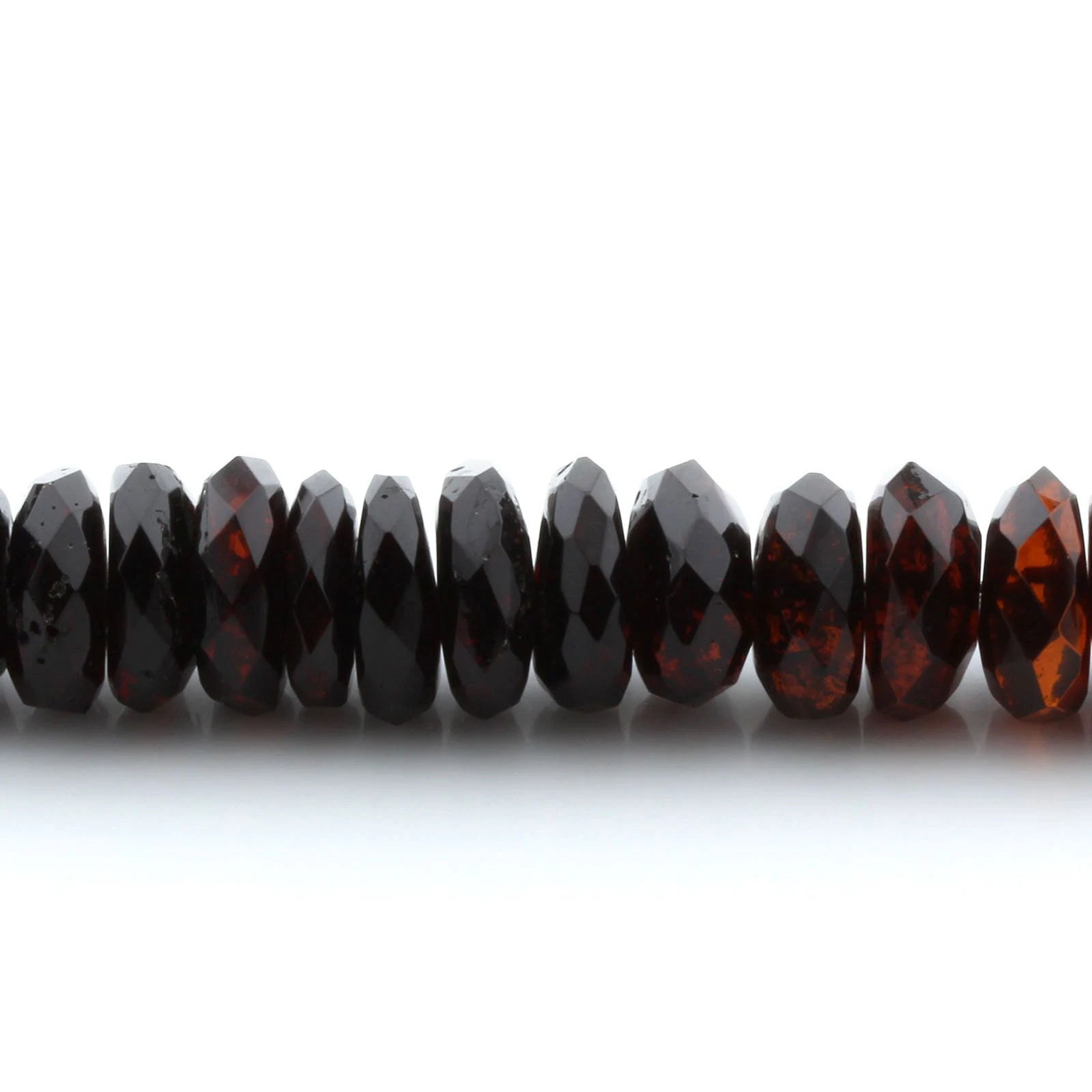 Adult Baltic Amber & 925 Sterling Silver Clasp Bracelet 20cm. SB46