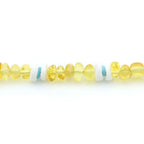 ADULT BALTIC AMBER SHELL TURQUOISE 925 STERLING SILVER NECKLACE. SPT26