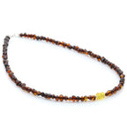 ADULT BALTIC AMBER 925 STERLING SILVER NECKLACE. SPT41