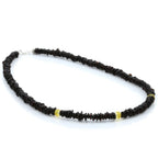 BALTIC AMBER 925 STERLING SILVER NECKLACE. SPT65