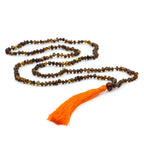 NATURAL BALTIC AMBER TASSEL NECKLACE. TSS06