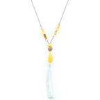 NATURAL BALTIC AMBER TASSEL NECKLACE. TASSEL02