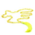 NATURAL BALTIC AMBER TASSEL NECKLACE. TSS11