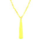 NATURAL BALTIC AMBER TASSEL NECKLACE. TSS11