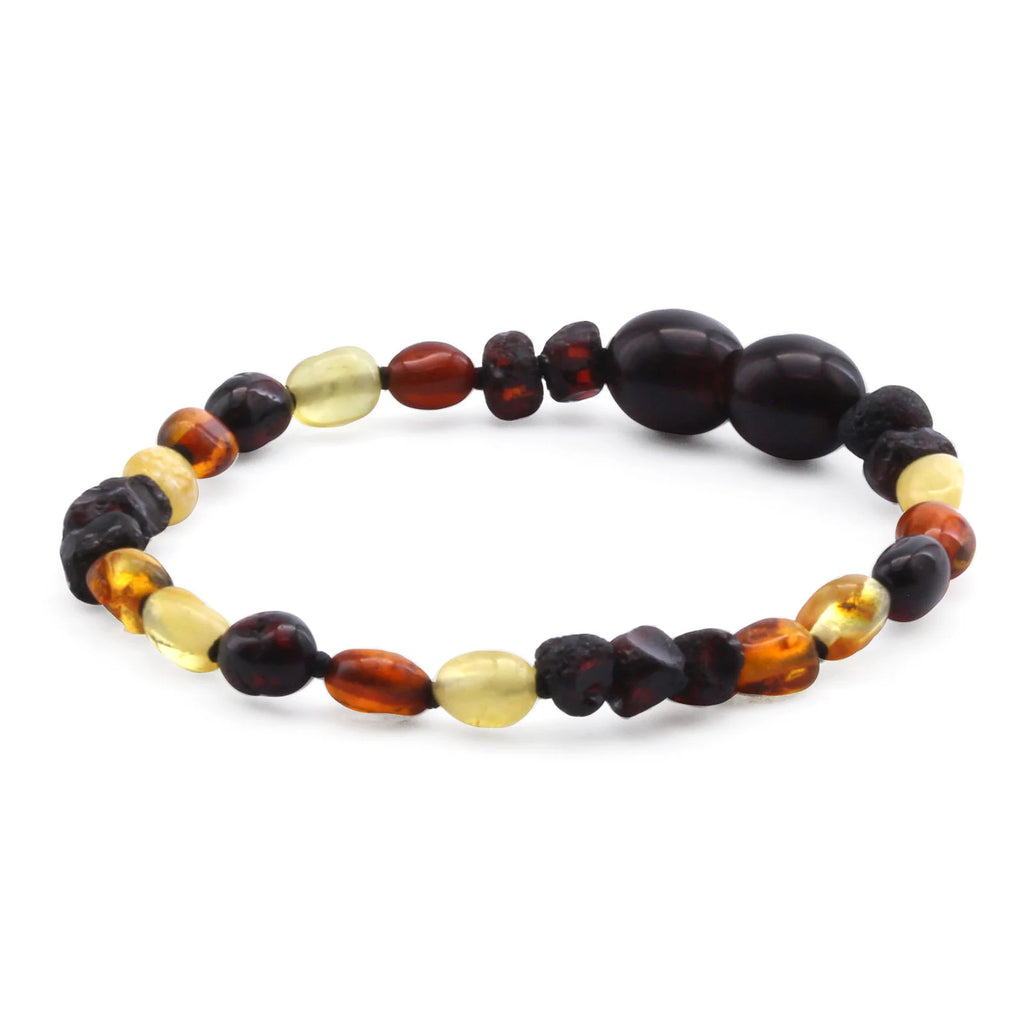 BALTIC AMBER TEETHING BRACELET. LIMITED EDITION. LE401