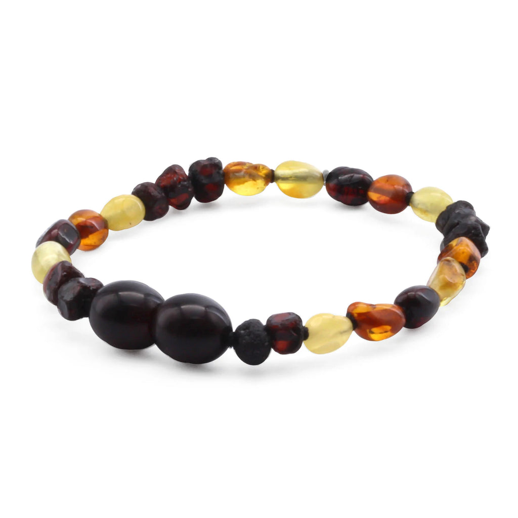 BALTIC AMBER TEETHING BRACELET. LIMITED EDITION. LE401