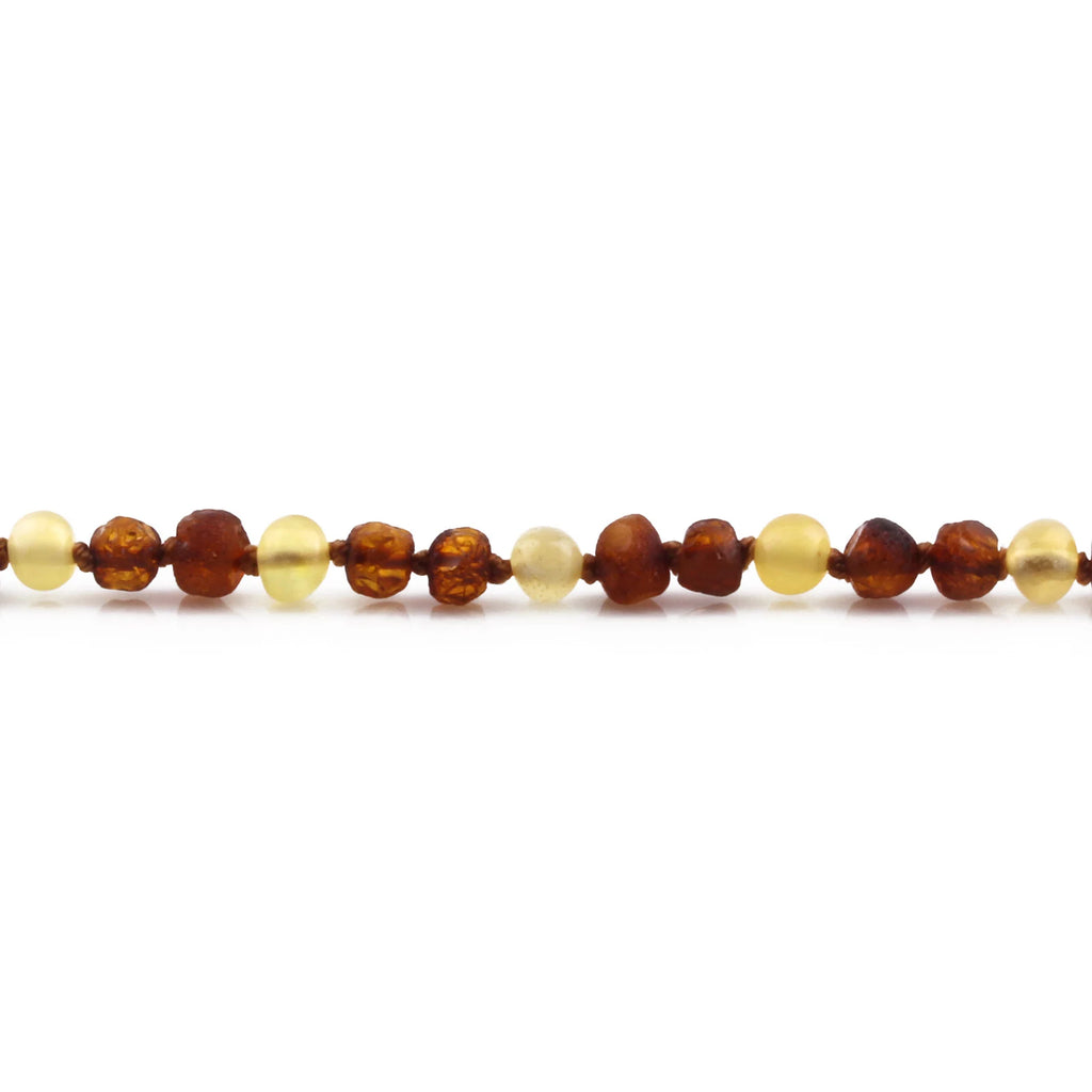 BALTIC AMBER TEETHING NECKLACE. LIMITED EDITION. XLE5