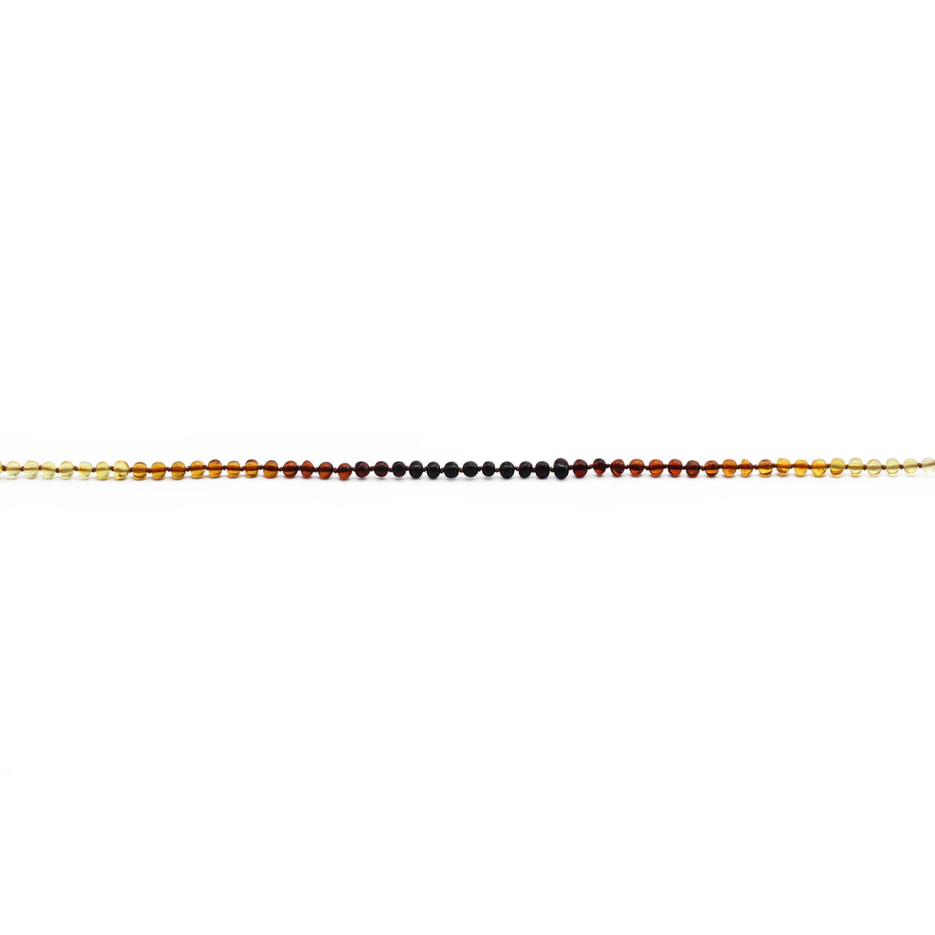 BALTIC AMBER BRACELET FOR KIDS. BAROQUE. XB54R1