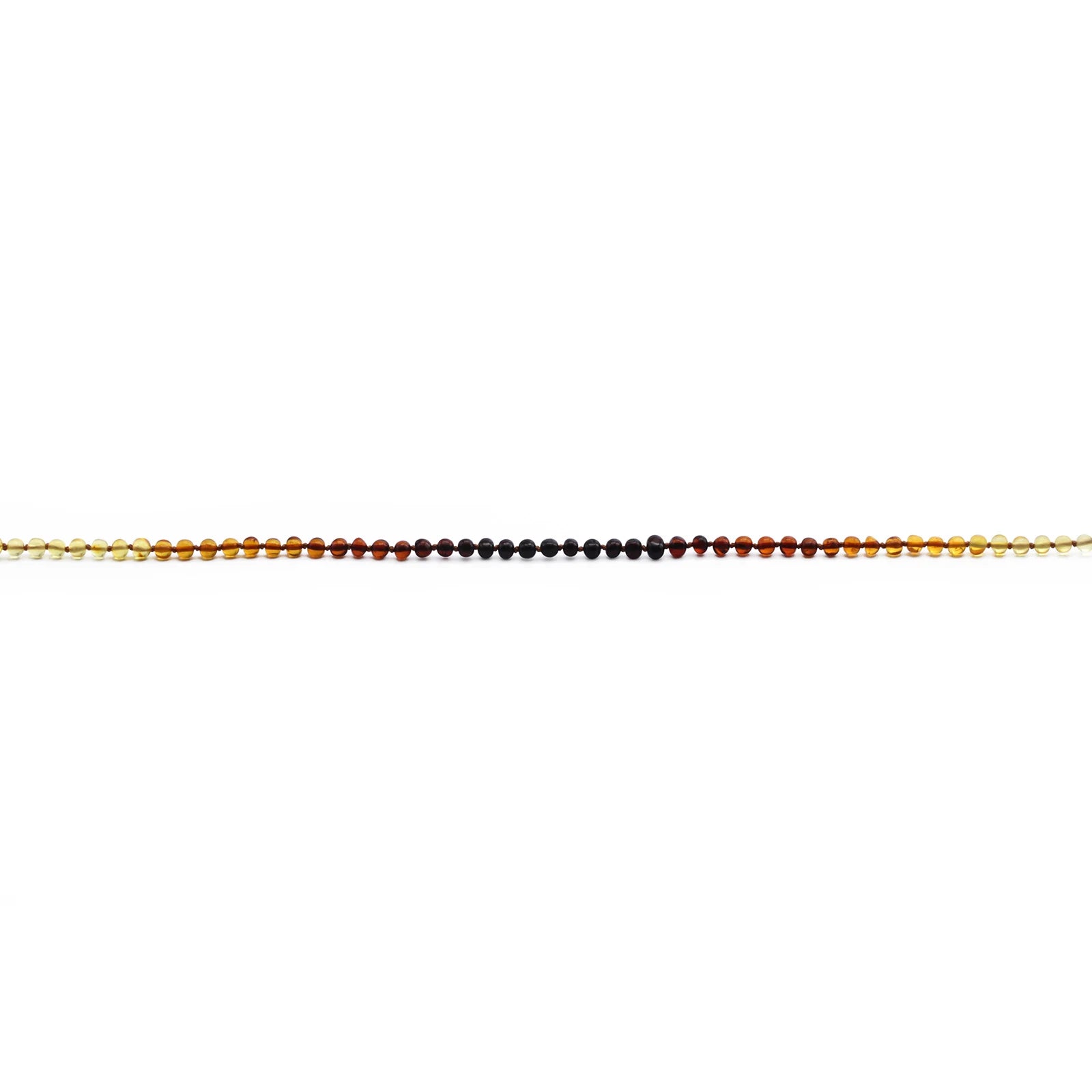 BALTIC AMBER BRACELET FOR KIDS. BAROQUE. XB54R1
