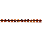 Baltic Amber Teething Necklace. Baroque Cognac 5mm - XB54C