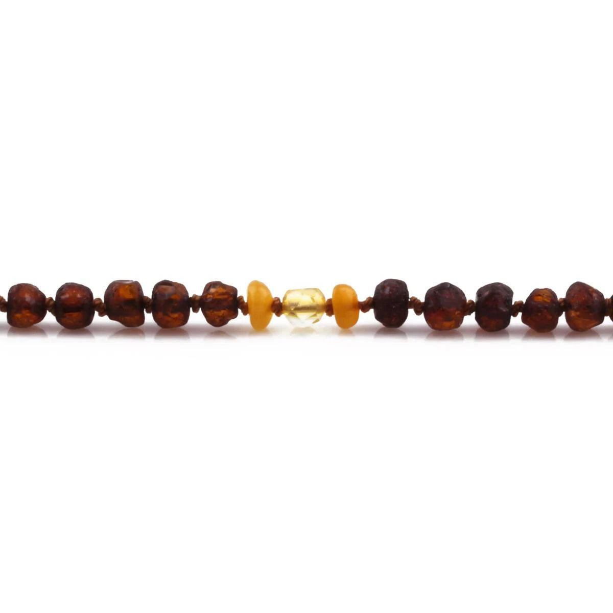 BALTIC AMBER TEETHING NECKLACE. LIMITED EDITION. XLE7