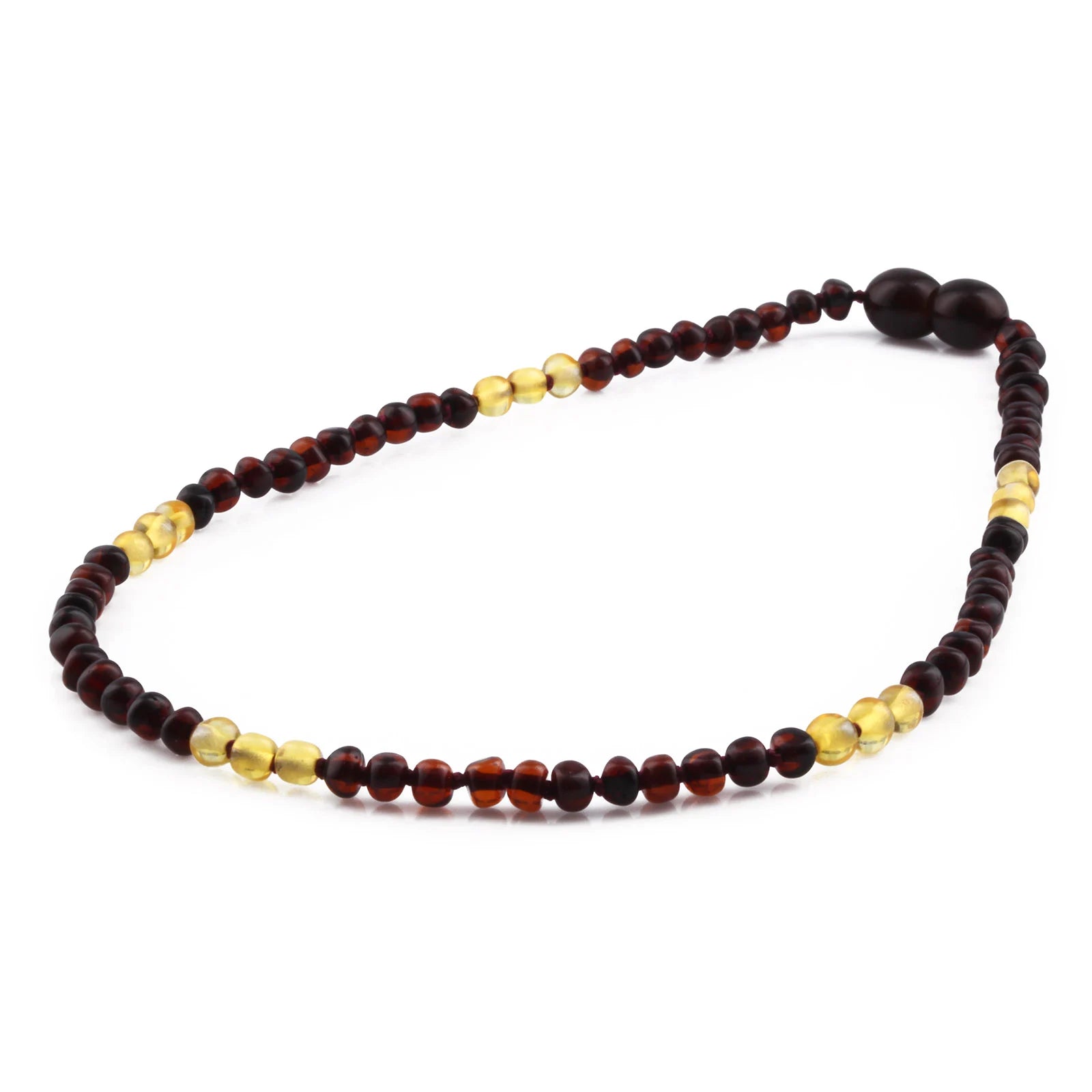 BALTIC AMBER TEETHING NECKLACE. LIMITED EDITION. XLE4