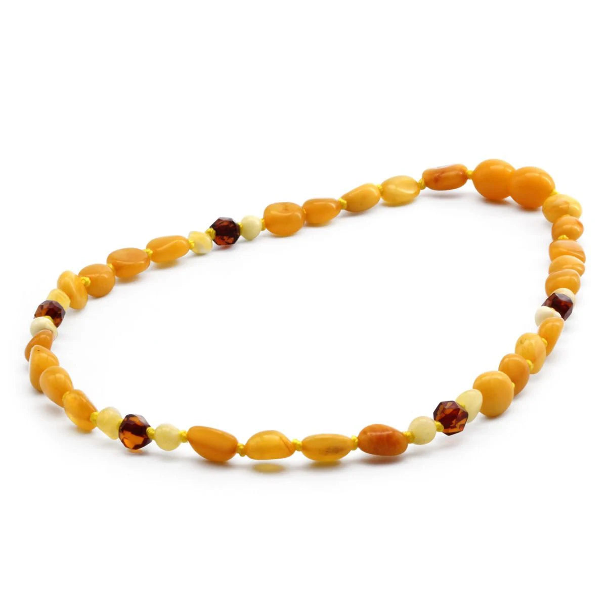 BALTIC AMBER TEETHING NECKLACE. LIMITED EDITION. BE194