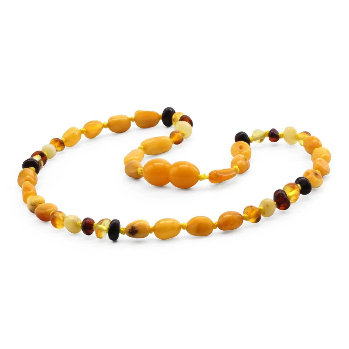 BALTIC AMBER TEETHING NECKLACE. LIMITED EDITION. LE396