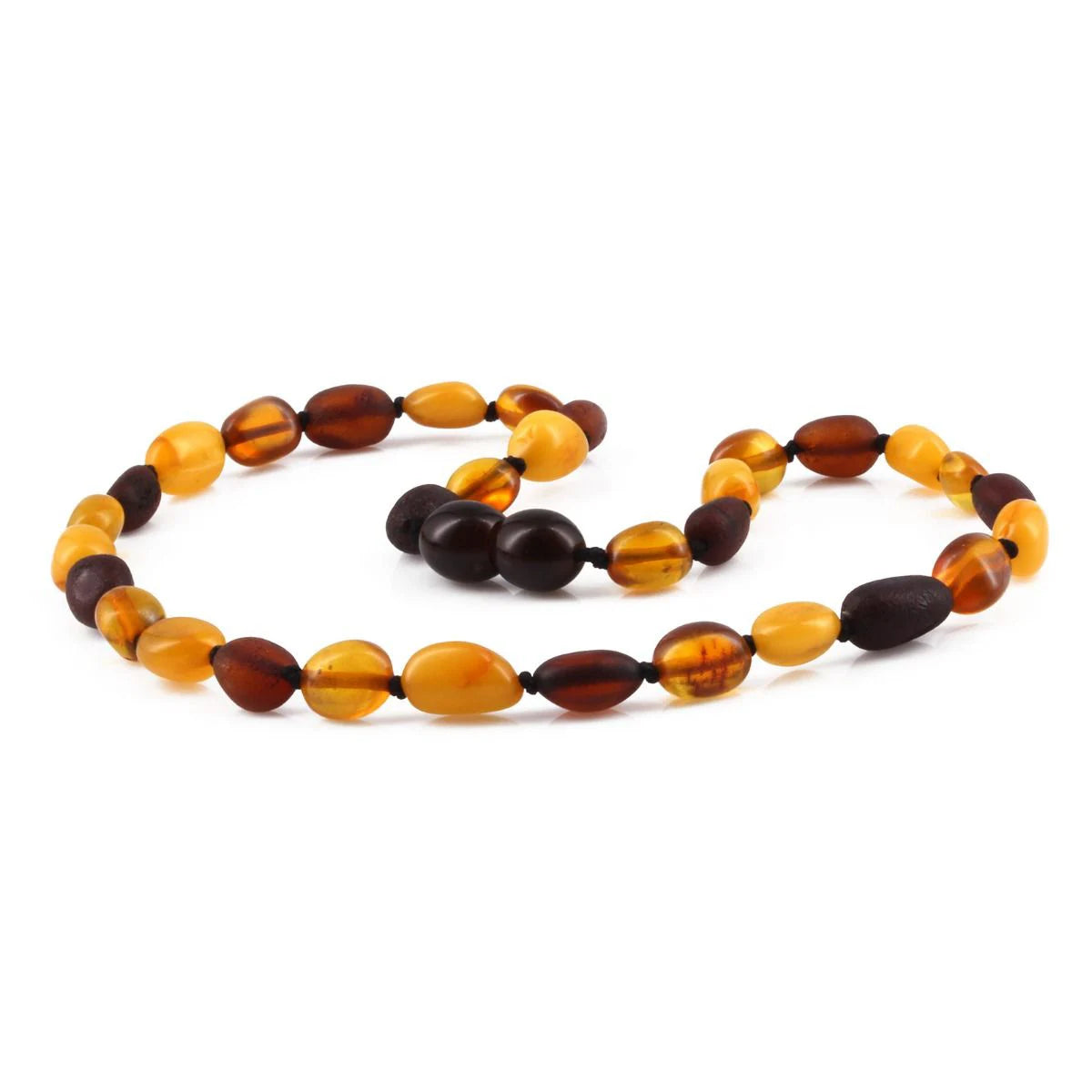 BALTIC AMBER TEETHING NECKLACE. LIMITED EDITION. LEO2