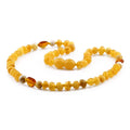 Butterscotch Baltic amber baroque children's necklace, 32cm