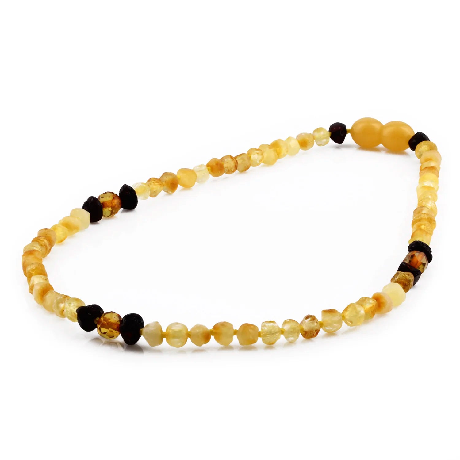 BALTIC AMBER TEETHING NECKLACE. LIMITED EDITION. XLE1