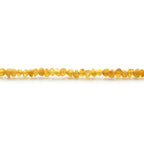 Adult Baltic Amber & 925 Sterling Silver Clasp Bracelet 18cm. Ba Yellow Matte A S.