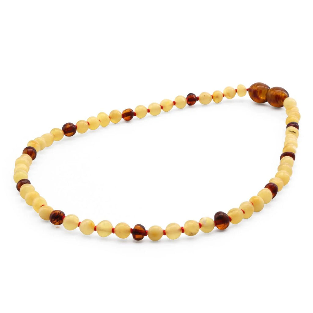 BALTIC AMBER TEETHING NECKLACE. LIMITED EDITION. LE404