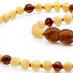 BALTIC AMBER TEETHING NECKLACE. LIMITED EDITION. LE404