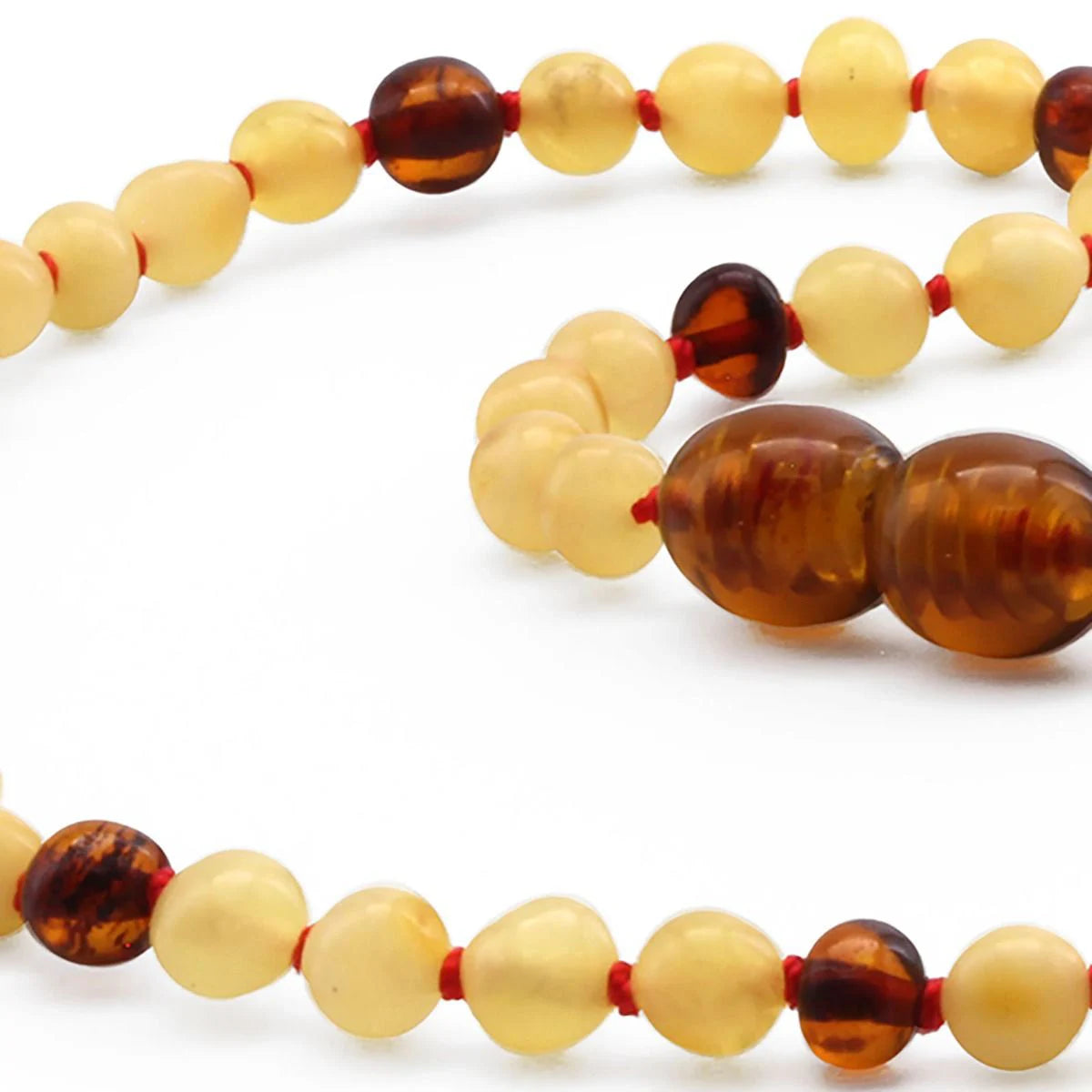 BALTIC AMBER TEETHING NECKLACE. LIMITED EDITION. LE404