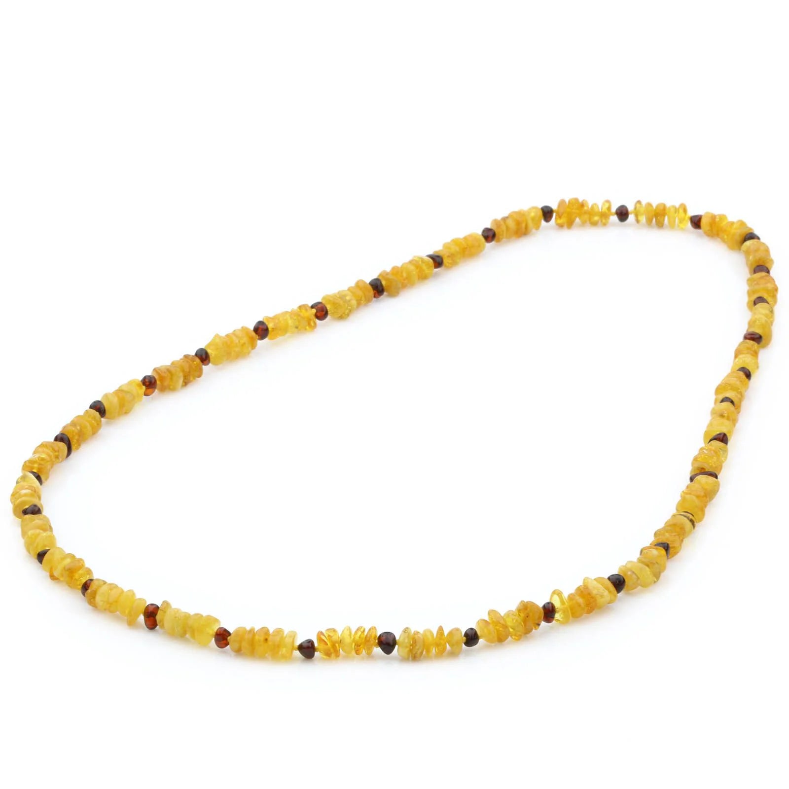 70cm Long Genuine Baltic Amber Necklace for Adult. AGS007C